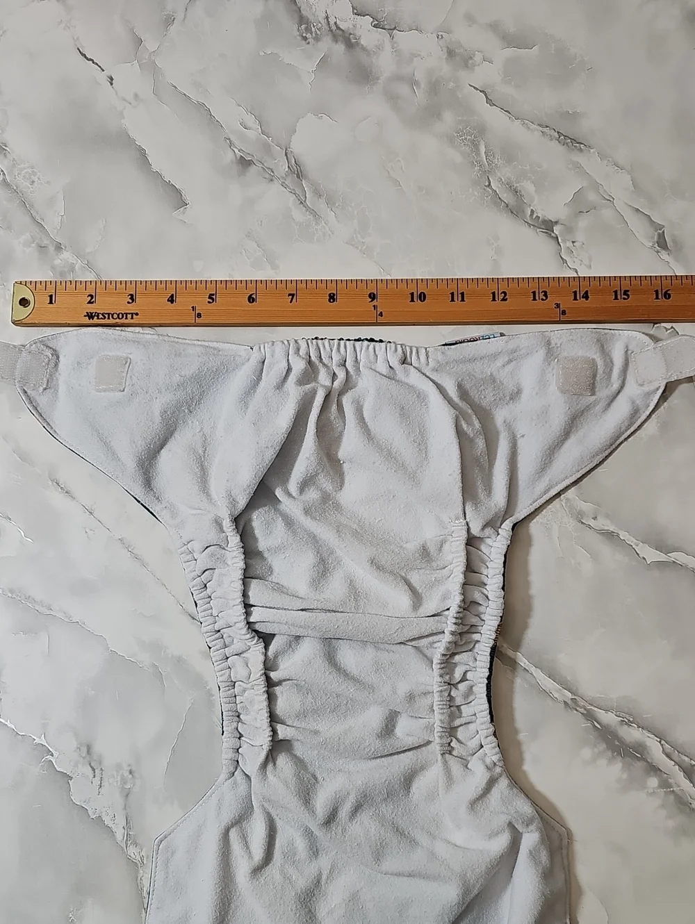 Large Reusable Pocket Cloth Diaper Adjustable Snaps Velcro Closure